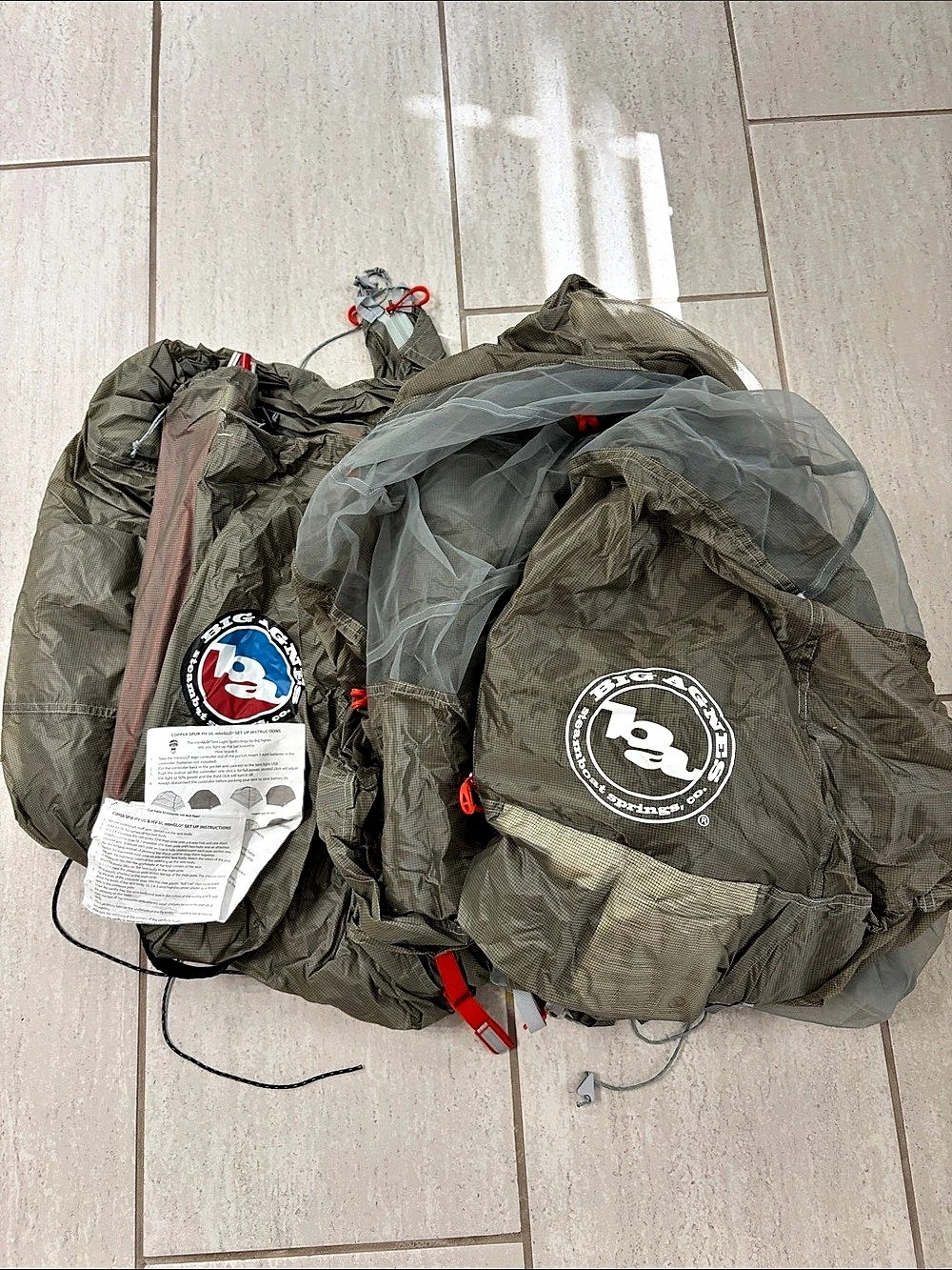 Big Agnes Copper Spur HV UL1 Tent One Person Tent